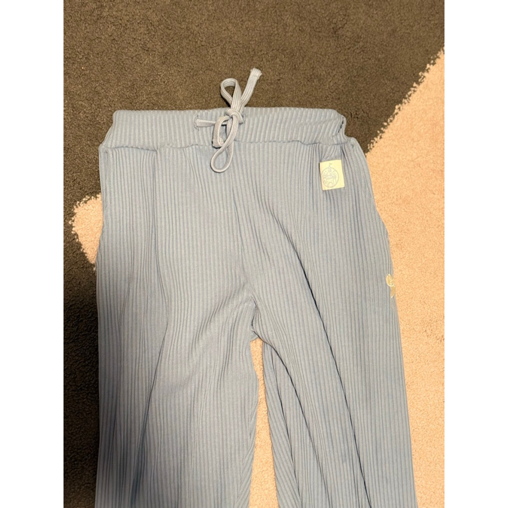 Women's Disney Light Blue Ribbed Minnie Mouse Hoodie and Jogger Set XS - Picture 10 of 16